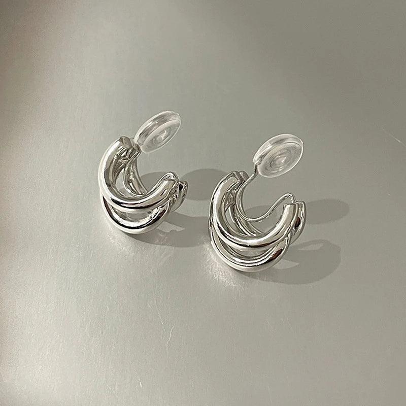 Irregular Geometric Ear Cuffs Vintage Jewelry Accessories