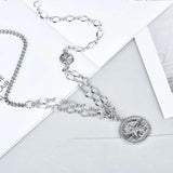 Queenkiss 925 Silver Star Pendant Necklace
