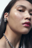 Gun Scorpion Crystal Right Ear Cuff Earrings for Women Exaggerated Personality