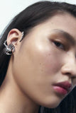 Gun Scorpion Crystal Right Ear Cuff Earrings for Women Exaggerated Personality