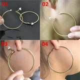 Clip-on Ear Without Piercing Earrings for Women
