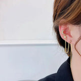 JUWANG Star Moon Goddess 14K Earring for Women