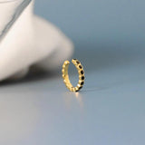 925 Silver Enamel Earcuffs No Piercing Clips Ear Cuff
