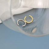 925 Silver Enamel Earcuffs No Piercing Clips Ear Cuff