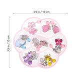 Kids Earrings Toy Girls Ear Decor Cartoon Shape Earring Clips