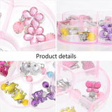 Kids Earrings Toy Girls Ear Decor Cartoon Shape Earring Clips