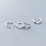 925 Silver CZ Ear Cuff Clip Earring for Women DS2339