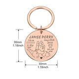 Personalized Baby Birth Gift with Engraving
