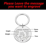 Personalized Baby Birth Gift with Engraving