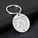 Personalized Baby Birth Gift with Engraving