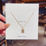 Fine Jewelry 18KT Six-point Star Pendant Necklace