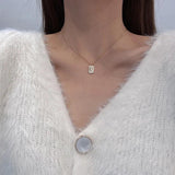 Fine Jewelry 18KT Six-point Star Pendant Necklace