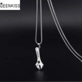 NC863 Small Wrench Retro Titanium Steel Necklace