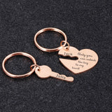 Matching Keychain Name Valentines Gift Boyfriend Keychains Couple Love