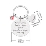 Drive Safe Keychain Lettering Love You Men Women Boyfriend Husband Key Chains