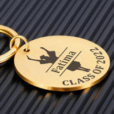 Personalized Student Name Keychain Graduation Gift