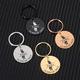 Personalized Student Name Keychain Graduation Gift