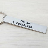 Personalized Car Number Plate Keychain Driver Gift