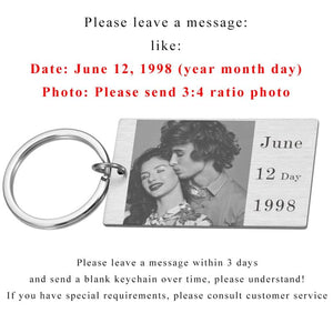 Custom Mom Gift Keychain Metal Key Ring