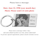 Custom Mom Gift Keychain Metal Key Ring