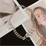925 Silver Micro Inlaid Zircon Clavicle Chain Necklace