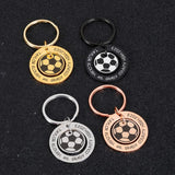 Personalized Football Keychain with Name and Jersey Number