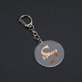 Custom Single Letter Acrylic Keychain Laser Engraving Name Gift Keyring