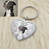 Personalized Pet Photo Keychain Urn Ash Container