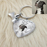 Personalized Pet Photo Keychain Urn Ash Container