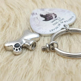 Personalized Pet Photo Keychain Urn Ash Container