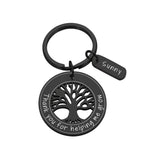 Thanksgiving Name Keychain Tree Key Holder