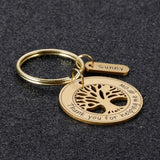 Thanksgiving Name Keychain Tree Key Holder