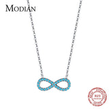 925 Silver Turquoise Love Pendant Necklace For Women