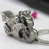 Metal Motorcycle Key Ring Drive Safe Keychain Ring Creative Gift