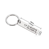 Couple Coordinate Keychain Personalized Keychain Women Jewelry Keychain Charms