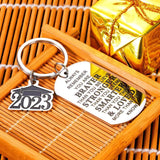 Graduation Keychain Inspirational High School College Students Son Daughter Grad