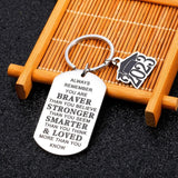 Graduation Keychain Inspirational High School College Students Son Daughter Grad
