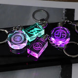 Custom Crystal DIY Logo Key Chain with Laser Engraving