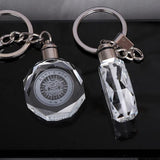 Custom Crystal DIY Logo Key Chain with Laser Engraving