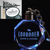 Custom Crystal DIY Logo Key Chain with Laser Engraving