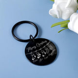 Family Keychain Parents Children Present Keyring Bag Charm Gift Key Chain