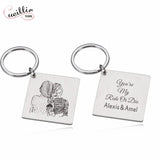 Friendship Keychain For Her Custom Name Good Gift Key Chain Accessories