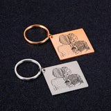 Friendship Keychain For Her Custom Name Good Gift Key Chain Accessories