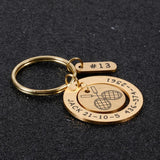 Badminton Keychain Graduation Season Key Chain For Students Boy