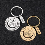 Badminton Keychain Graduation Season Key Chain For Students Boy