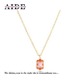 925 Sterling Silver Clavicle Chain Necklace