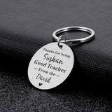 Personalized Teacher's Name Keychain - Dear Teacher Key Ring