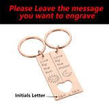 Silver Plated Heart Keychain Wedding Favors