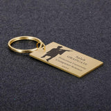 Personalized Grad Keychains Engraved with Name