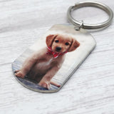 Personalized Dog Keychain Pet Picture Keyring Keepsake Forever